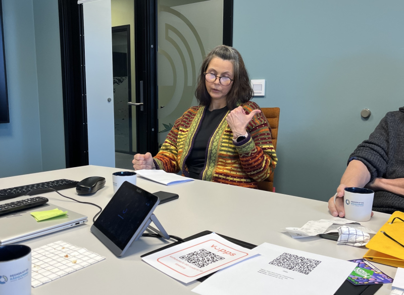 28.april. Vårt nye medlem Rakel